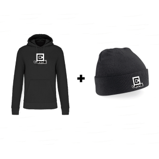 Pack cadeau pour enfant : sweat et bonnet